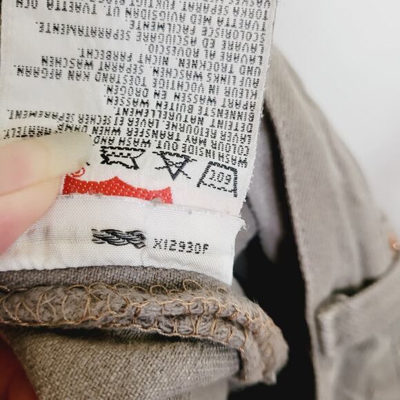 Vintage Levi's 501 button fly grey straight leg jeans size 30/32 90s Classic - Picture 12 of 12